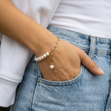 Linked Pearl Bracelet