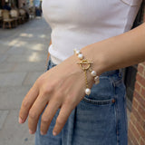 T-Bar Pearl Bracelet