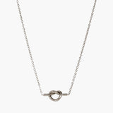 Knot Detail Chain Necklace