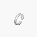 Minimalist Wave Ring